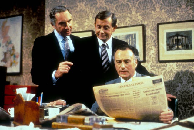 <p><strong>Yes Minister</strong></p>
<p><strong>1980-1984</strong></p>
<p>A staple of 80s TV. Margaret Thatcher was said to be a fan of this sitcom about Whitehall manoeuvering a hapless politician</p>