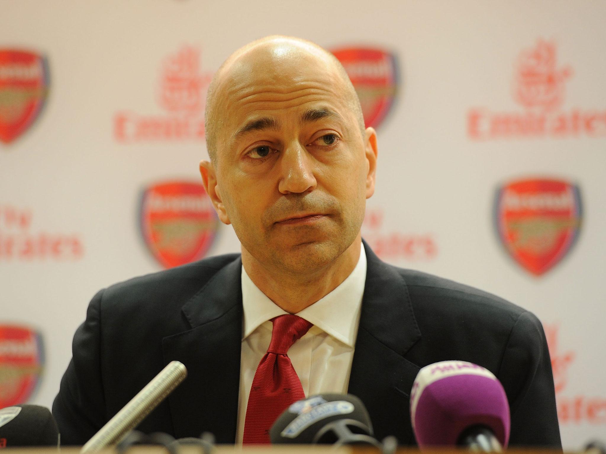 Ivan Gazidis: Chief executive says club have 'exciting' new revenue streams coming in