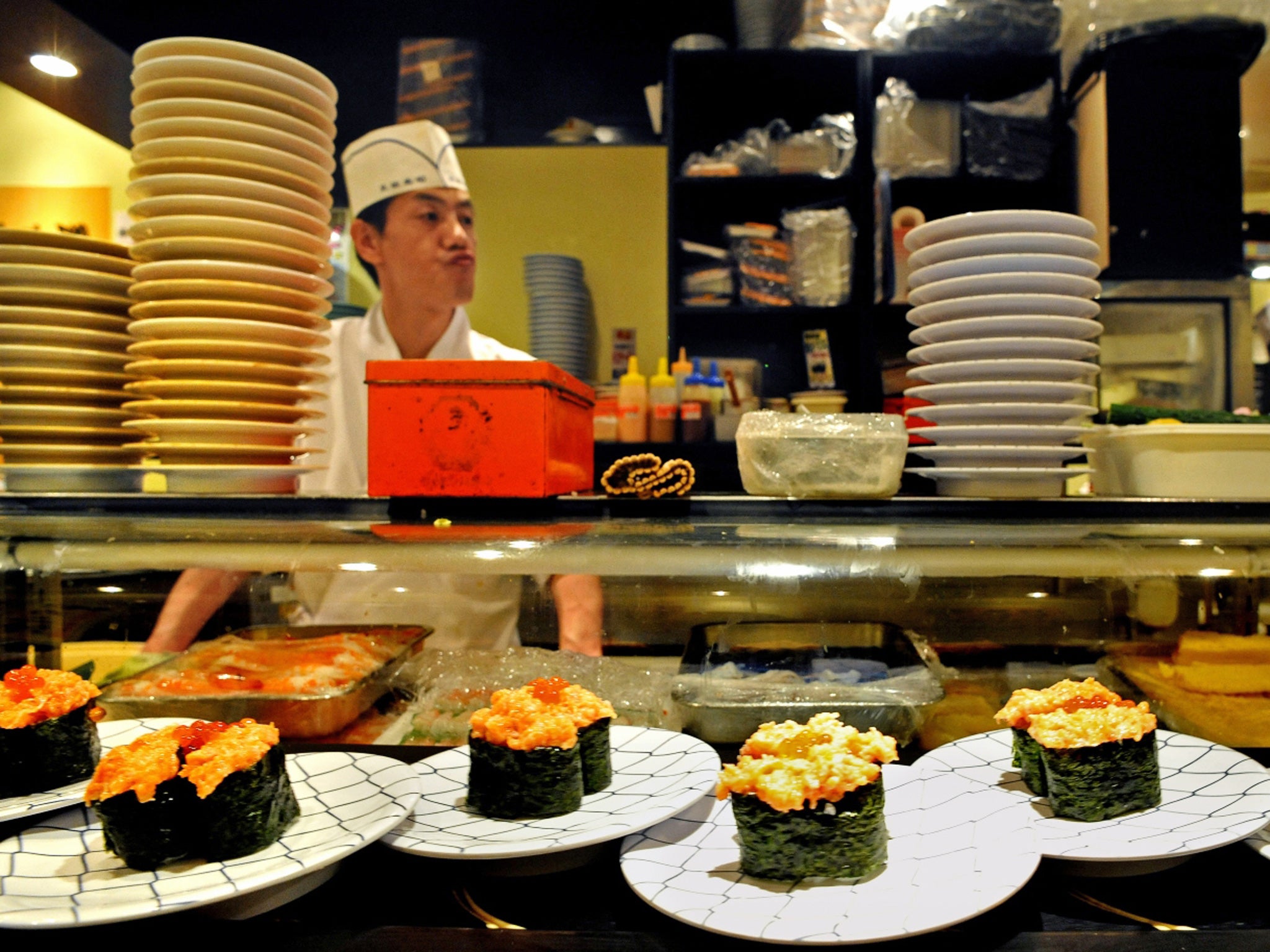 Feast in the East: a sushi bar in the Japanese capital
