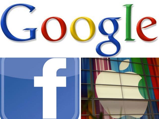 Google has beaten off Facebook and Apple in a poll to find America's most popular tech firm