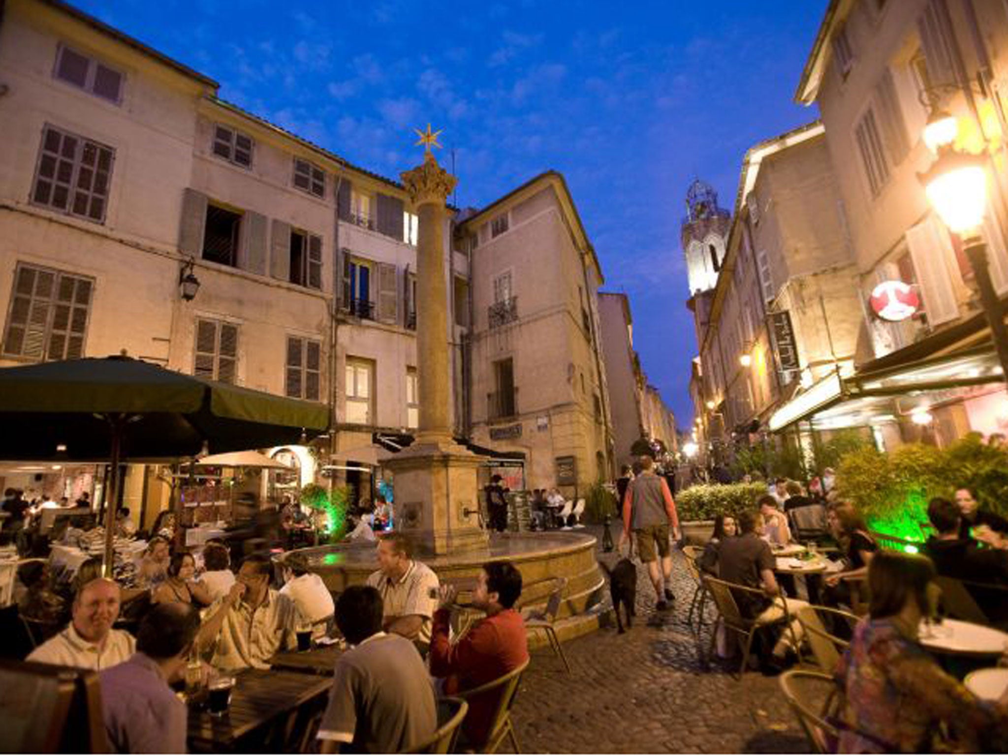 Good evening: Summer nights in Aix-en-Provence