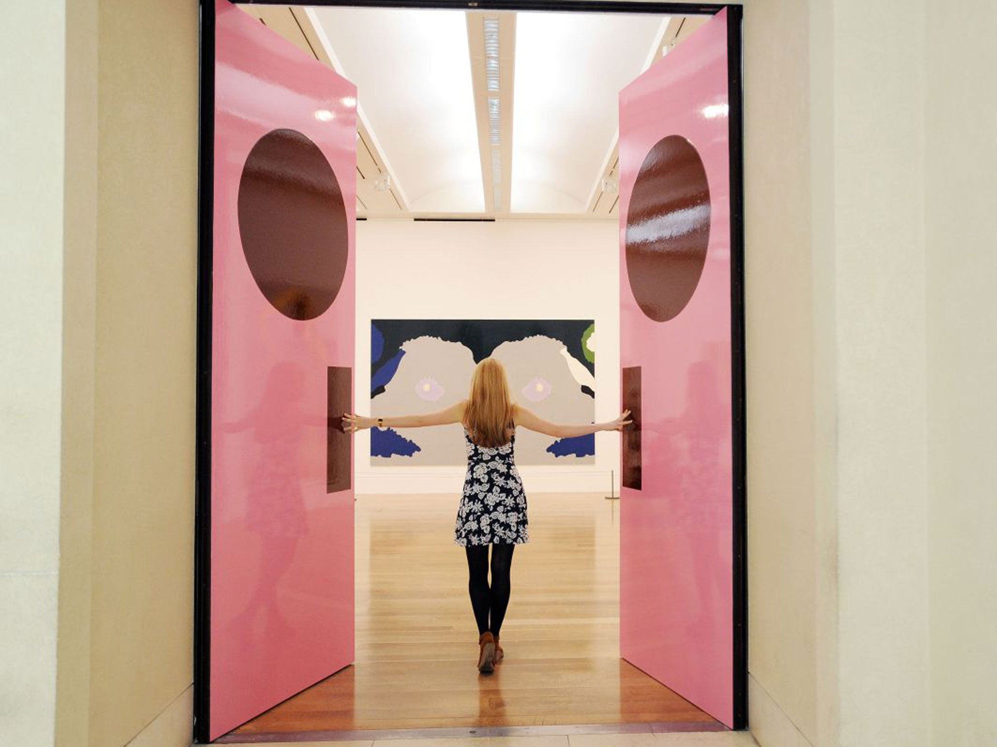Gary Hume’s How to paint a door (2013)