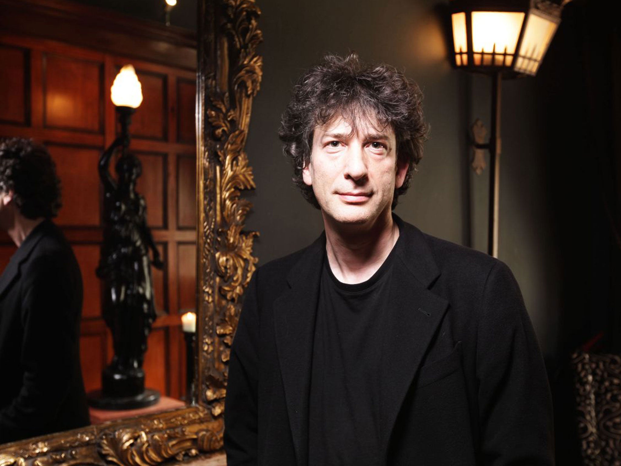 ‘I can’t see the point of being rich and miserable,’ says Neil Gaiman