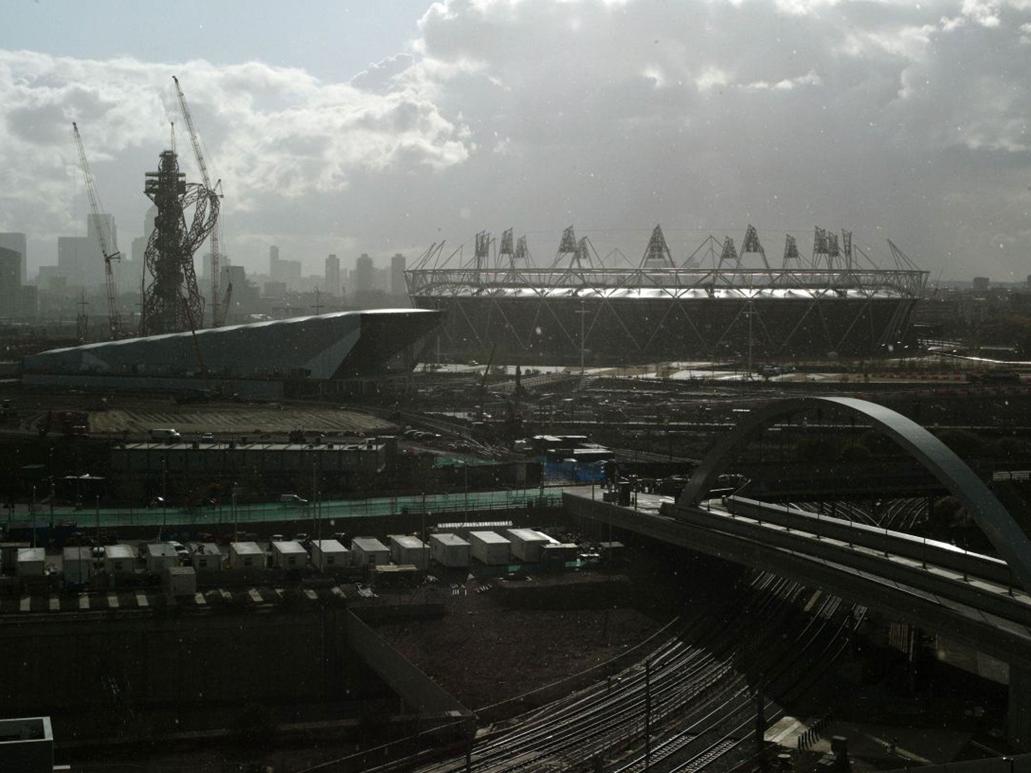 Firms that built the Olympic Park in east London could be hit