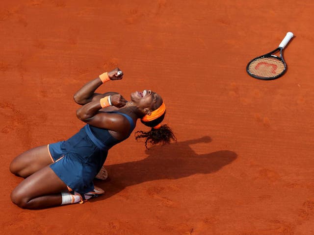 World No 1’s power, touch and tenacity sees off defending champion and wraps up a 16th Grand Slam title,