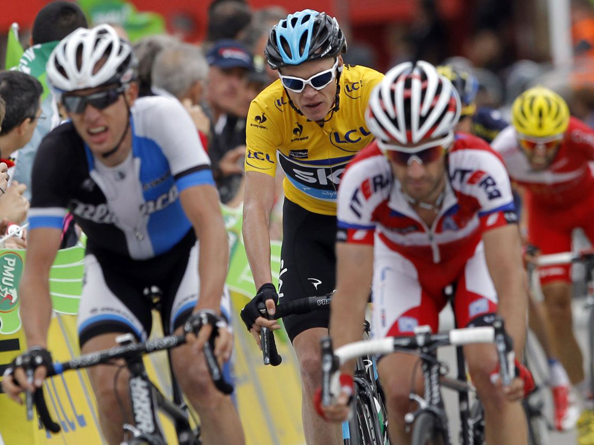 Chris Froome’s measured ride in yesterday’s stage keeps him on track to win the Critérium du Dauphiné