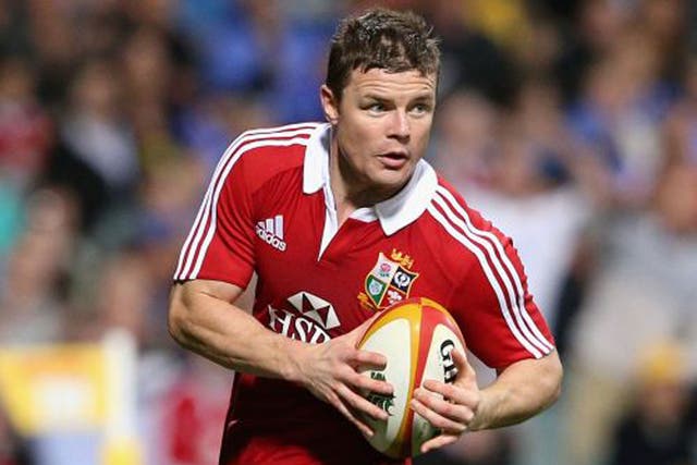 Brian O’Driscoll is in contention for the First Test