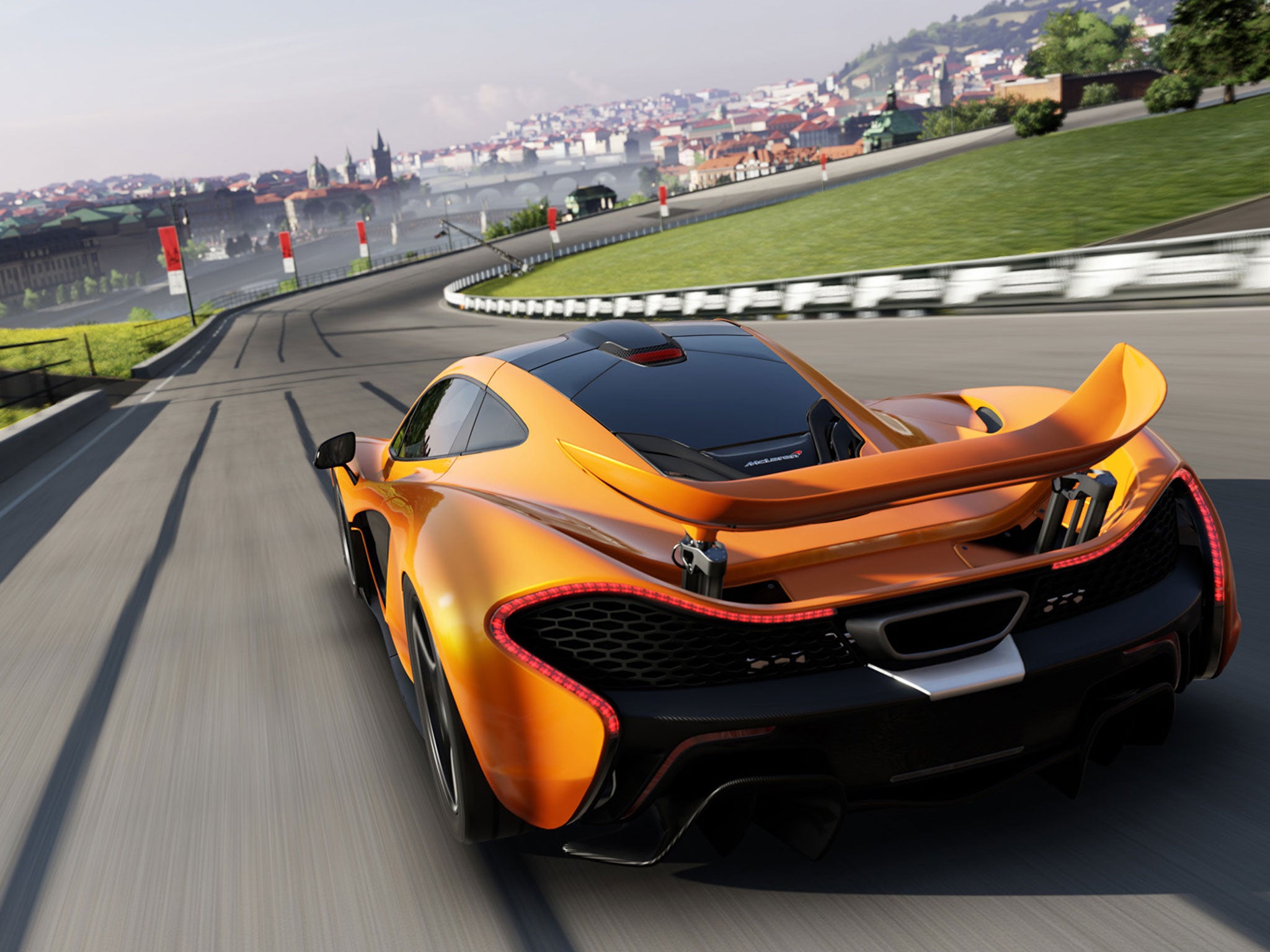 A still from 'Forza Motorsport 5' one of the first games to be announced for the new Xbox One console