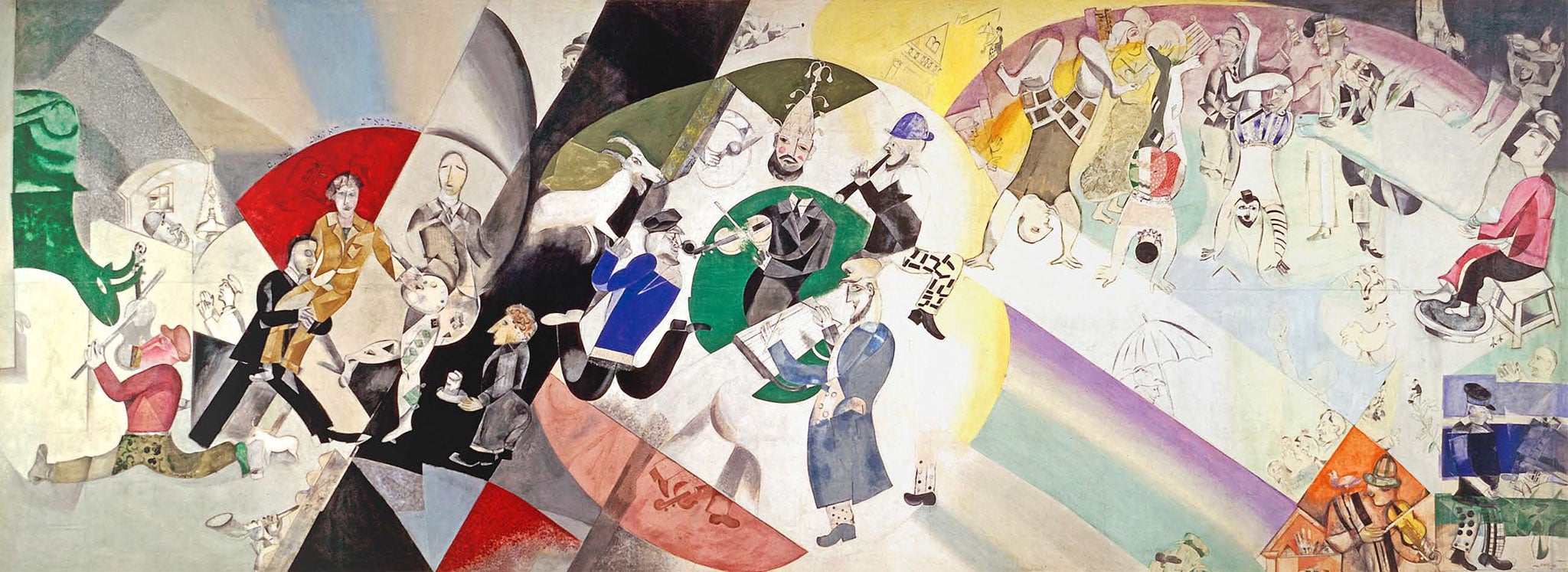Marc Chagall's ‘Introduction to the Jewish Theatre’ (19