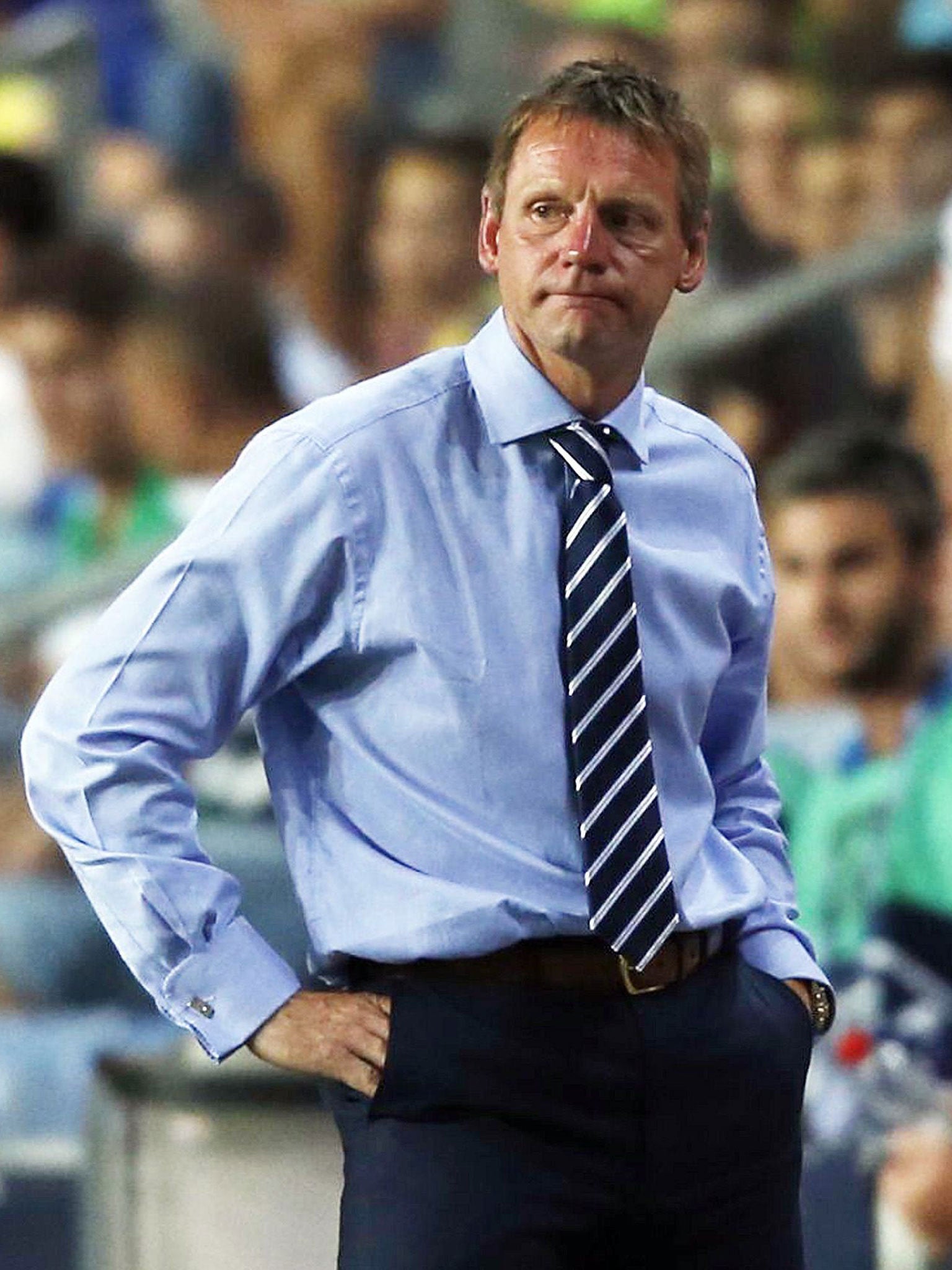 England Under-21 manager Stuart Pearce’s job is on the line