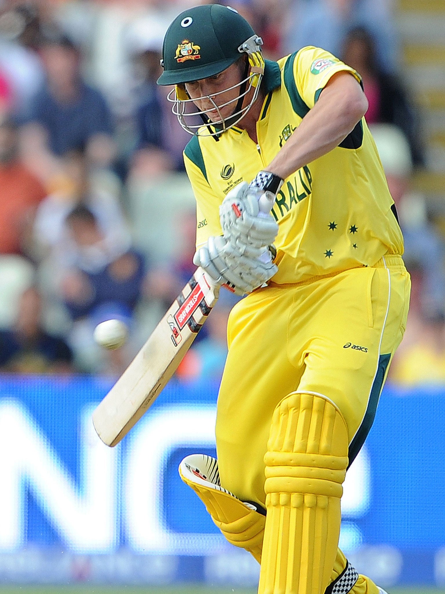James Faulkner hit 54 from 42 balls for Australia on Saturday
