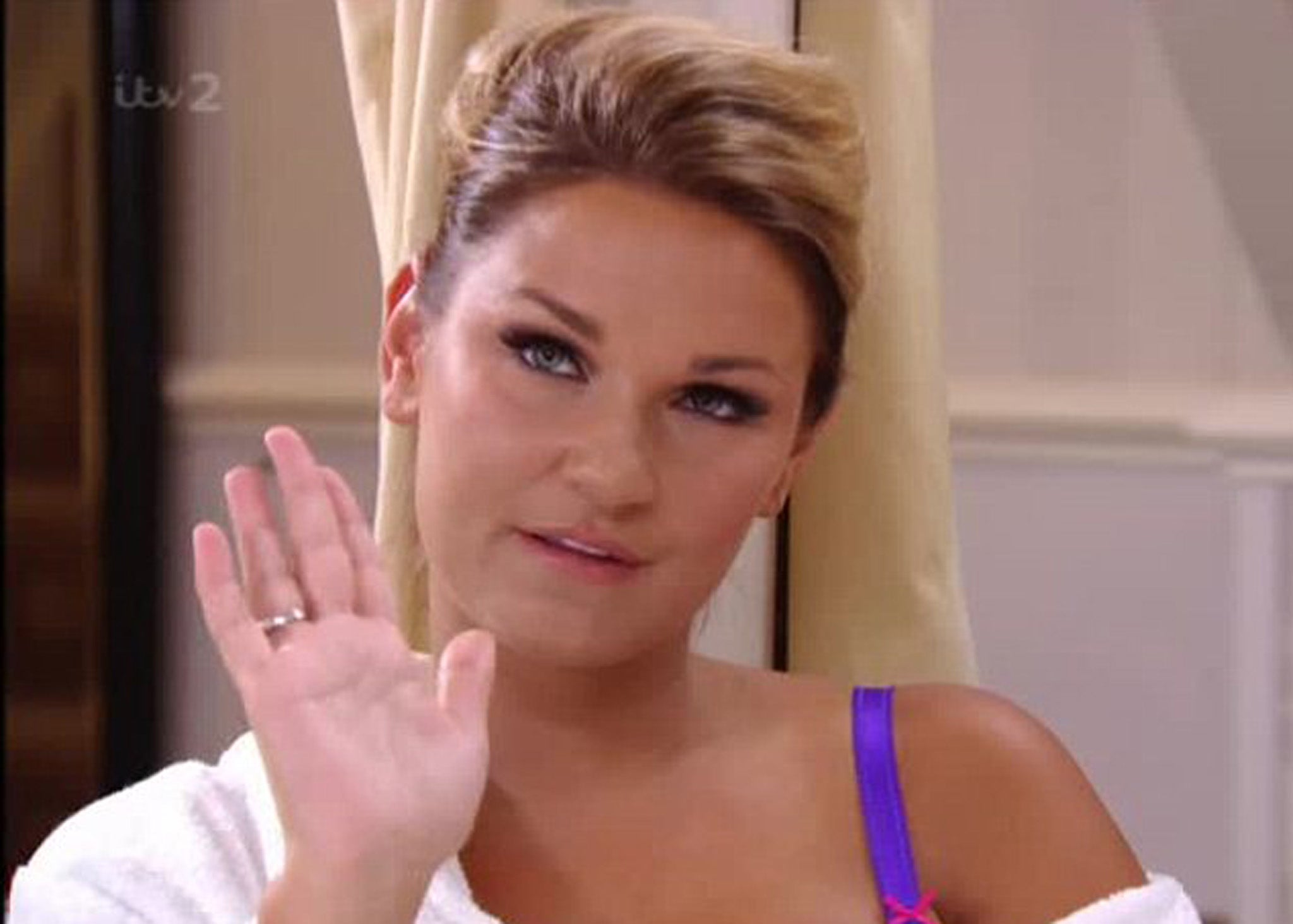 Sam Faiers has been criticised by domestic abuse charity ManKind for suggesting 'everyone slaps their boyfriend when they deserve it'