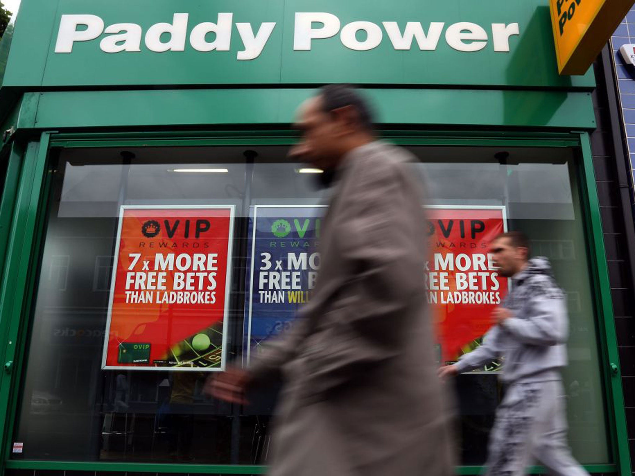 61 per cent of Paddy Power’s 327 betting shops are located in areas with above average levels of non-UK born population