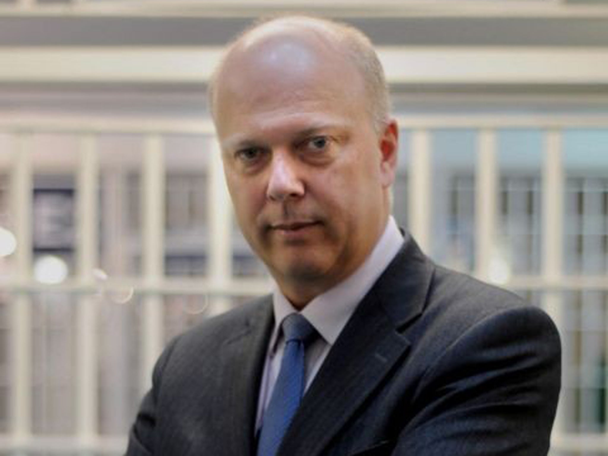 Justice Secretary Chris Grayling