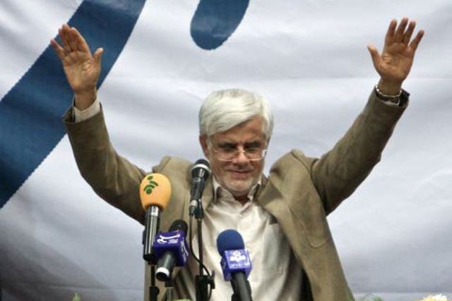 Former Iranian first vice-president and reformist presidential candidate, Mohammad Reza Aref