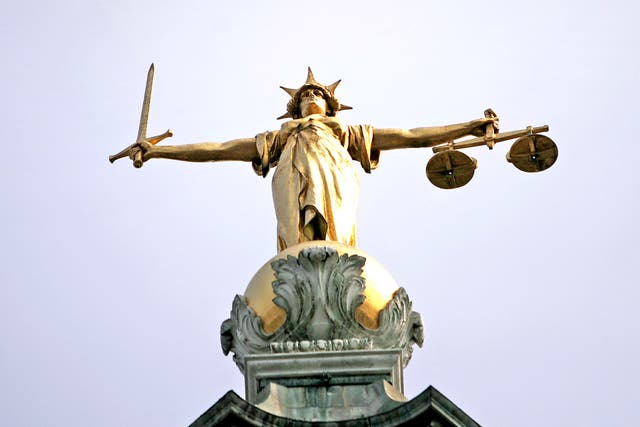 A father and son  stand trial in Eltham, London on child sex offences