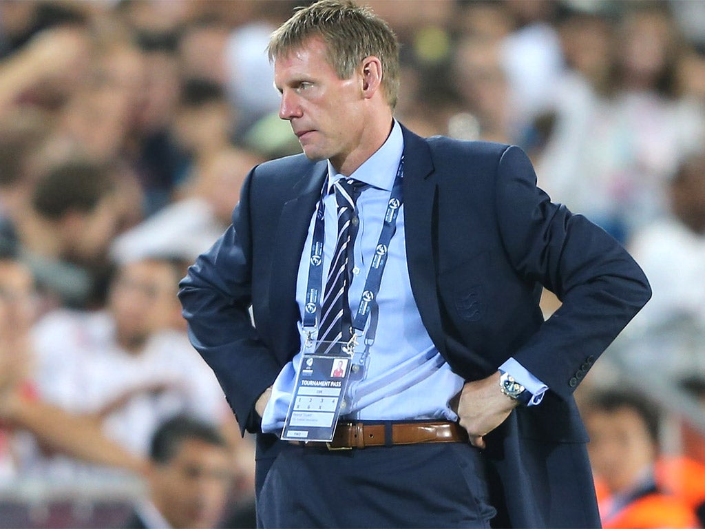 Stuart Pearce says it's time for the players to accept their share of responsibility