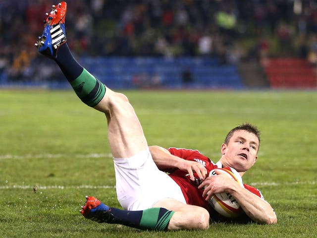 Brian O’Driscoll continues to produce an extraordinary level of permormance