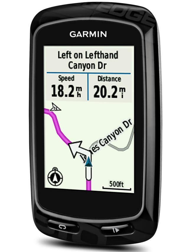 Deliriously expensive: the Garmin Edge 810 is aimed at serious road cyclists