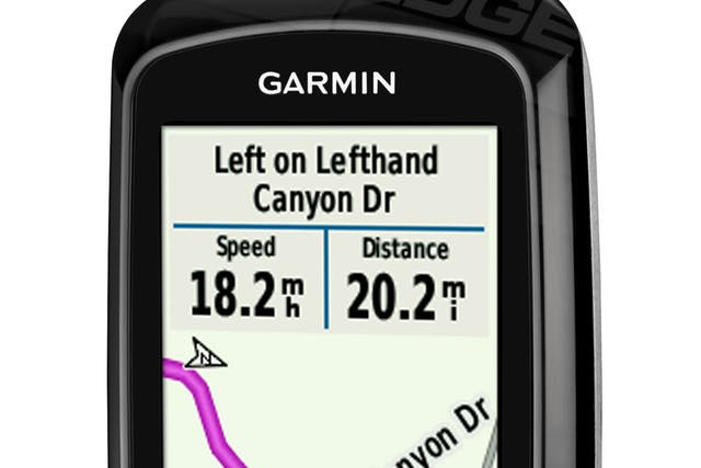 Deliriously expensive: the Garmin Edge 810 is aimed at serious road cyclists