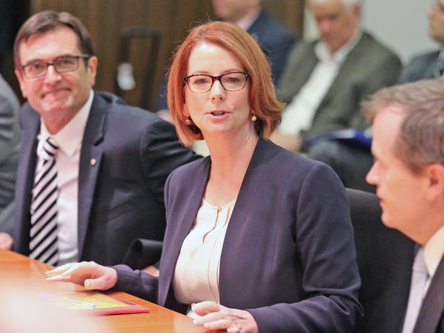 Australian Prime Minister Julia Gillard 