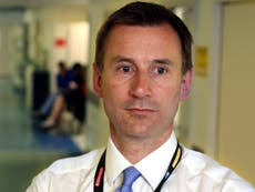 Read more

The medical profession no longer have faith in Jeremy Hunt