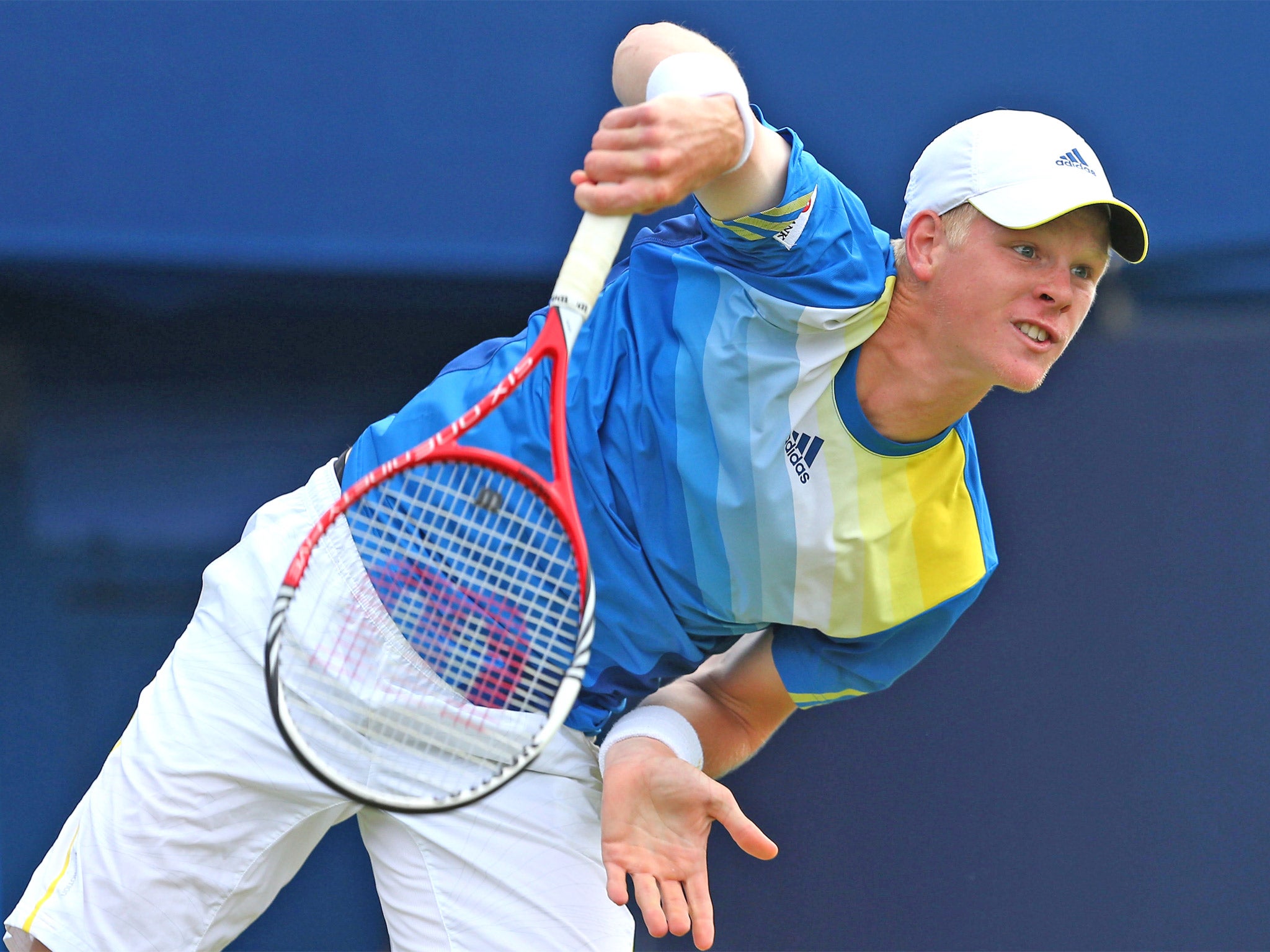 Kyle Edmund (pictured) is one of two British men to receive a wild card, along with James Ward
