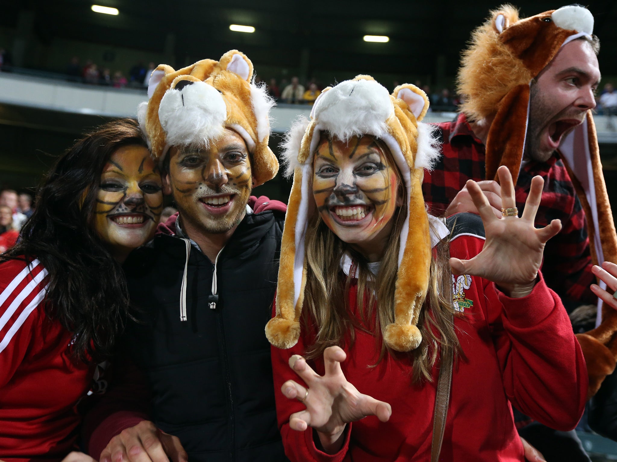 Australia fans are eager not to be outnumbered by those supporting the Lions