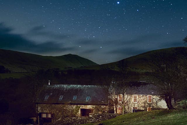 Heavens above: the starlit sky over the Brecon Beacons