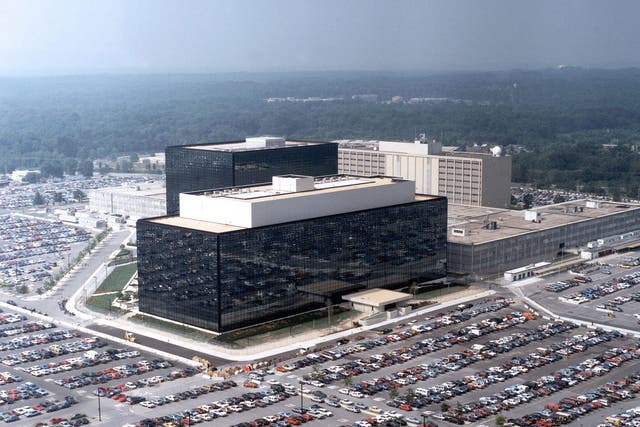 The NSA headquarters in Fort Meade, Maryland, USA