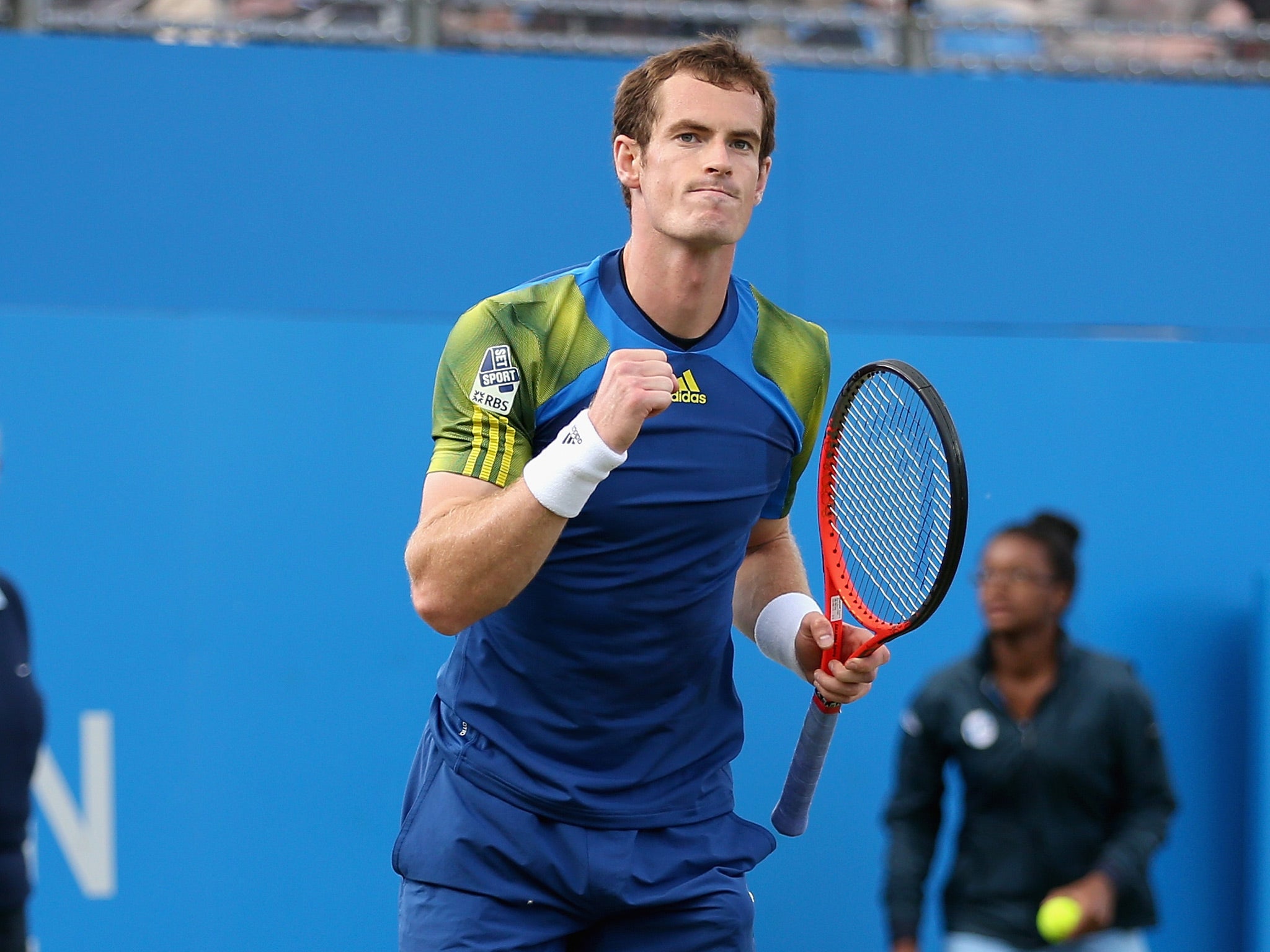 Andy Murray at Queens