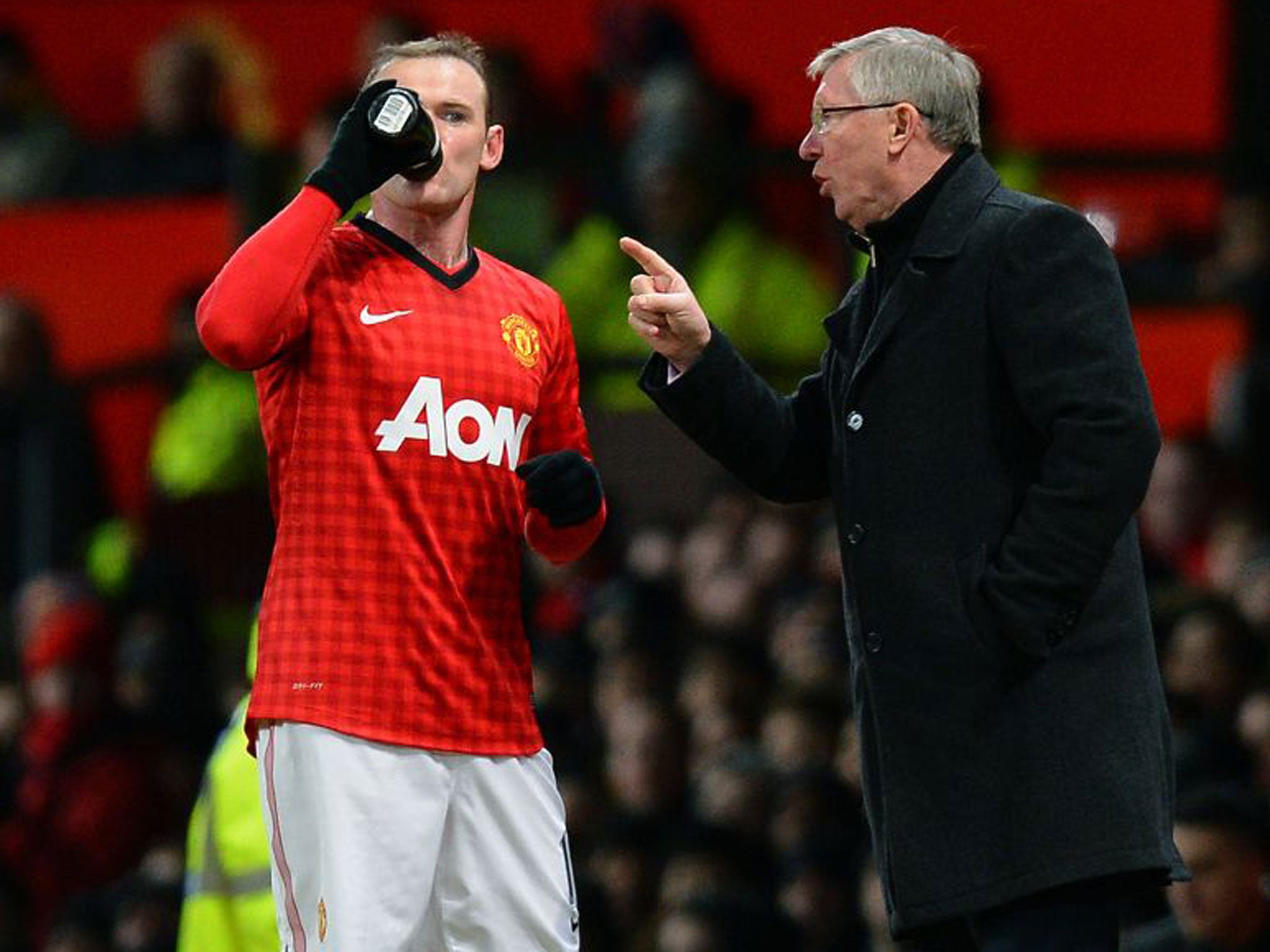 Sir Alex Ferguson re-iterates that Wayne Rooney asked for a transfer last season