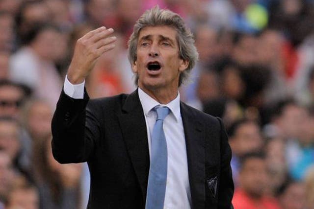 Manuel Pellegrini wants City to play attractive football 