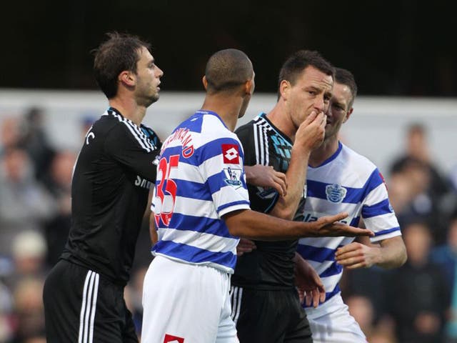 The infamous match: John Terry and Anton Ferdinand