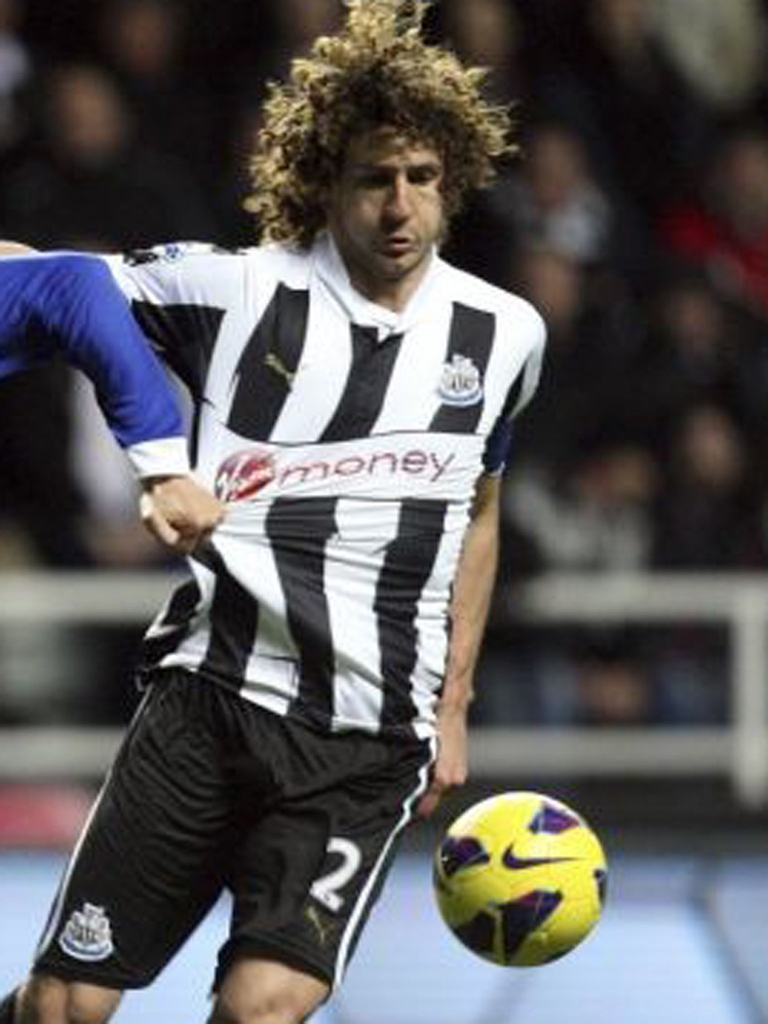 Coloccini wanted to quit St James' Park in January for family reasons