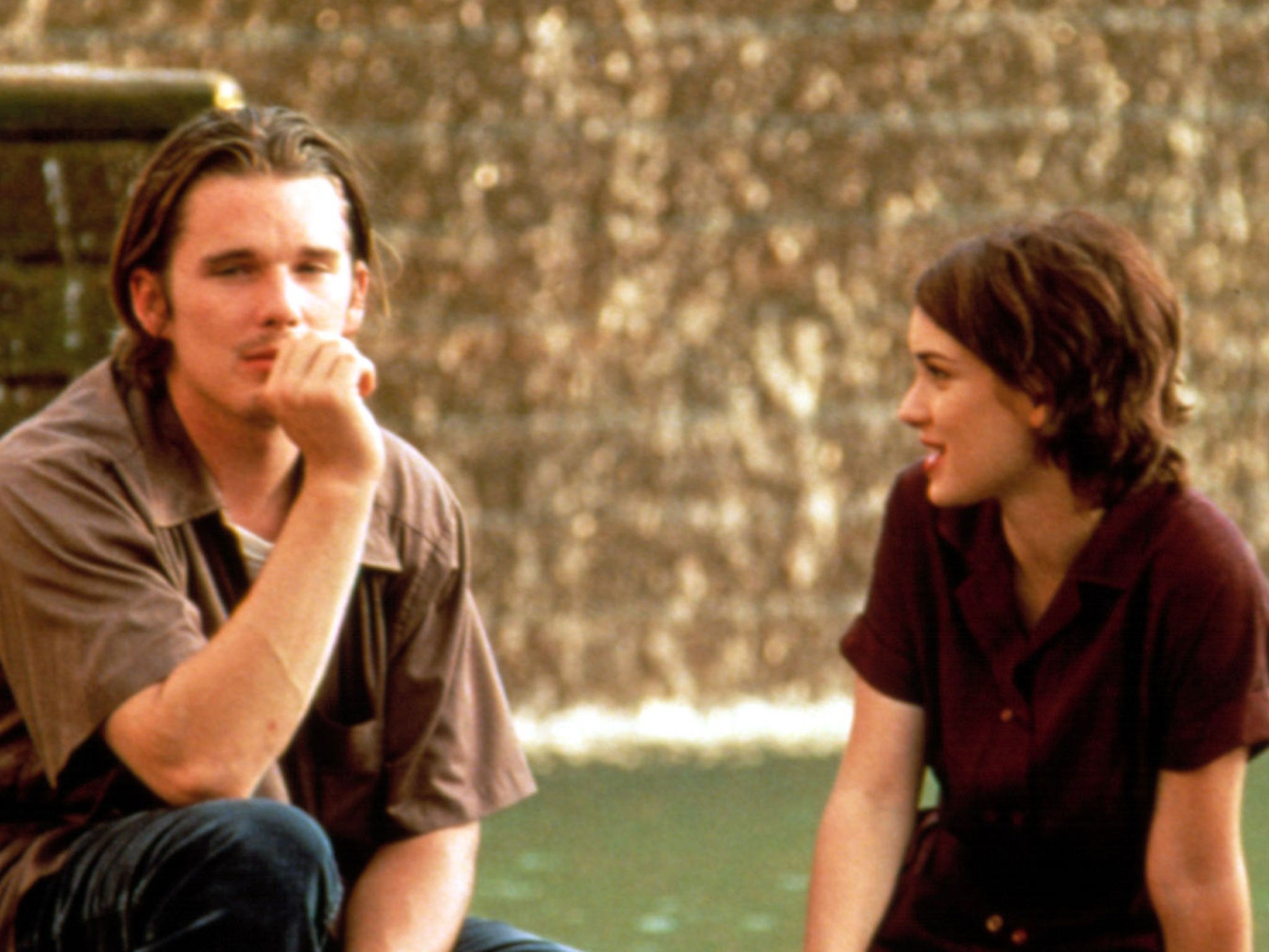 Ethan Hawke and Winona Ryder in Reality Bites