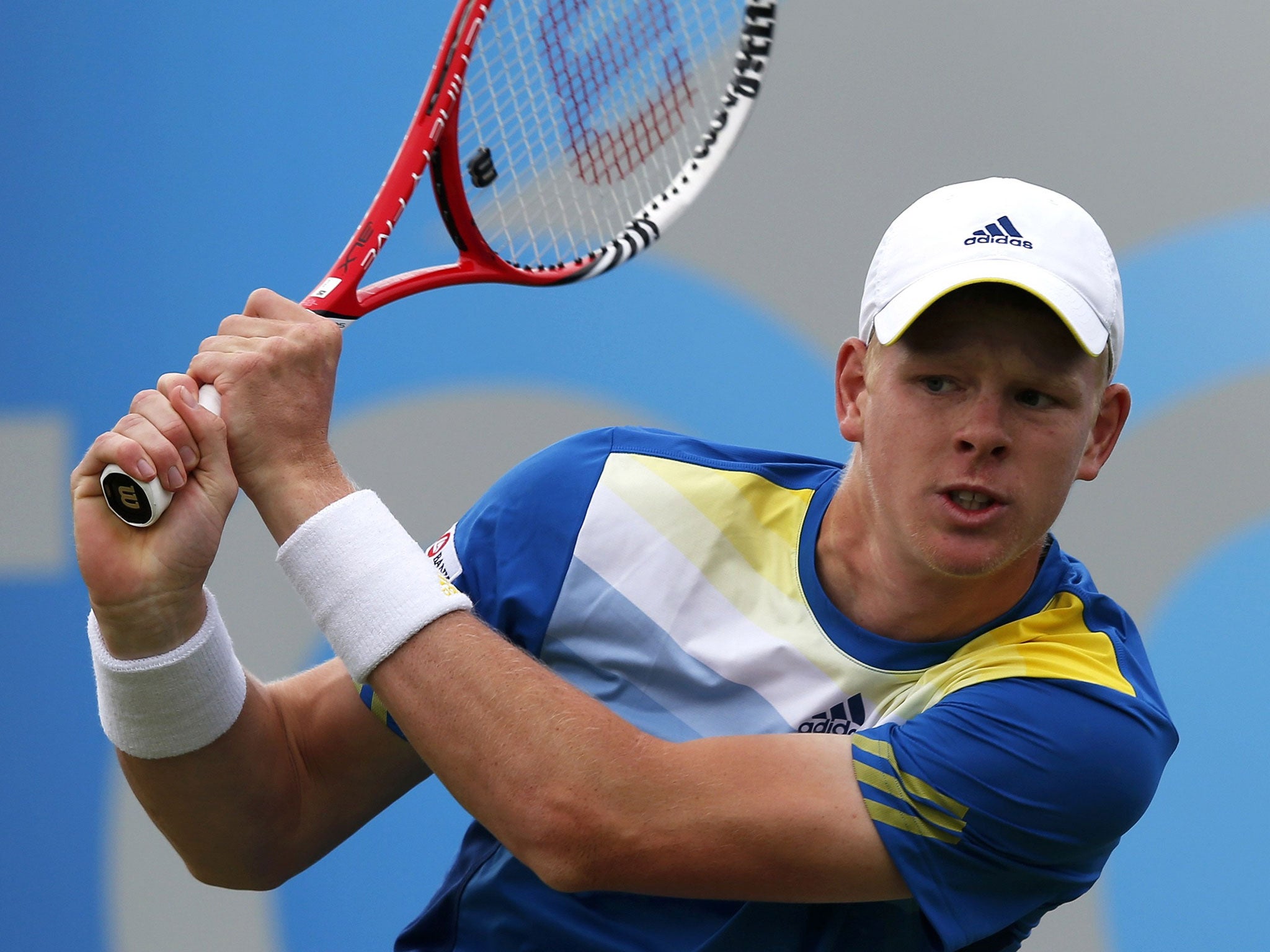Dream ticket: Kyle Edmund's wild card means he plays at the All England club