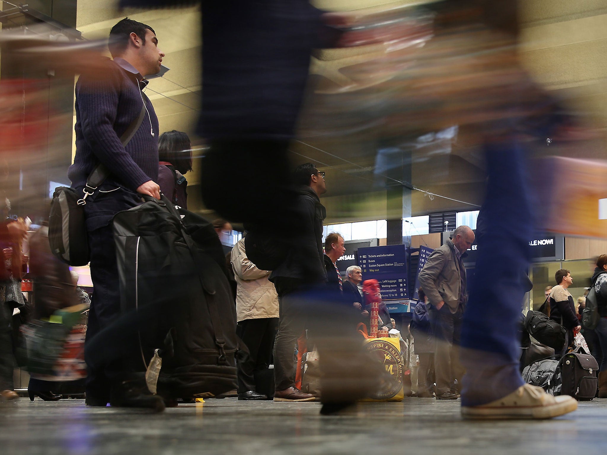 Many adults who go missing lose themselves in the crowds at railway stations