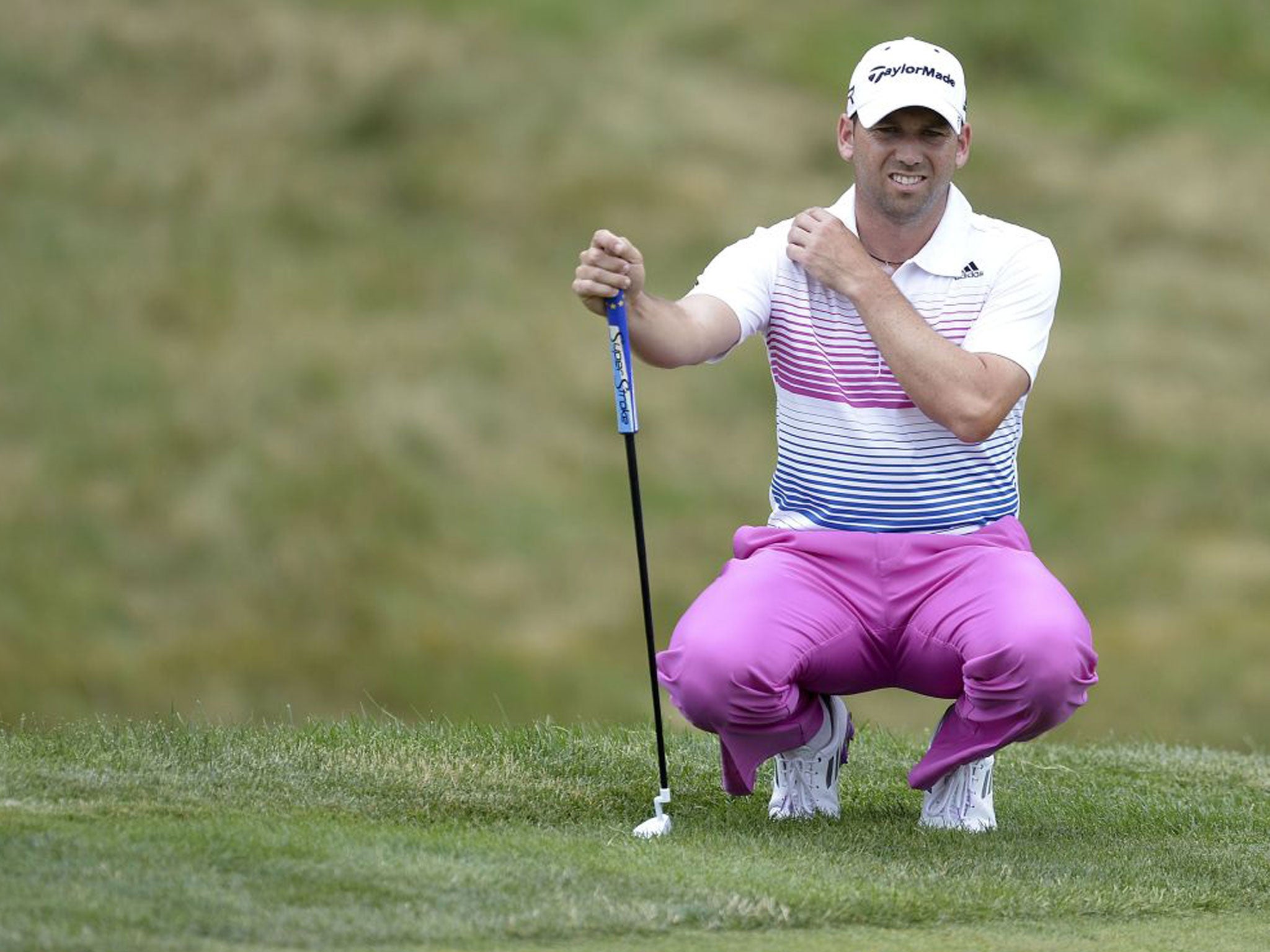 Sergio Garcia endures more misery at the 9th hole