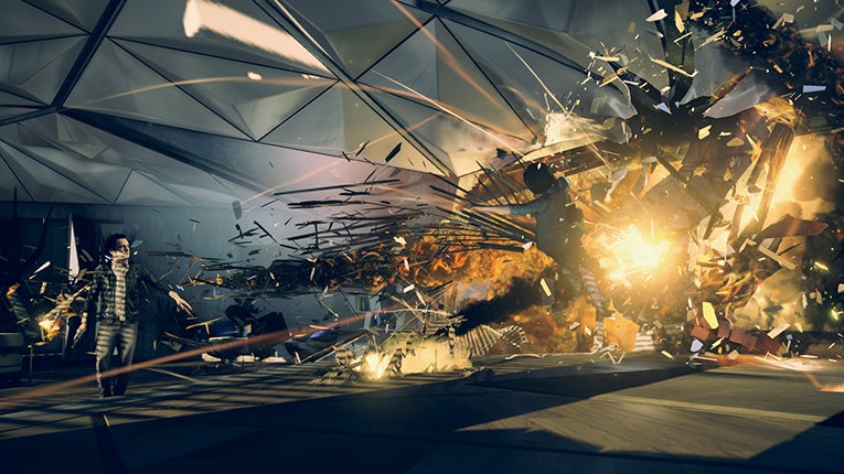 Quantum Break:

News and clips of Quantum Break have been scarce so far, so the amount of confusion surrounding even the game's premise is hardly surprising.

It’s being promised as - get ready - a video-game in which time travel provides a central plot m