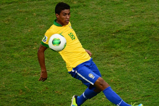 Brazil midfielder Paulinho