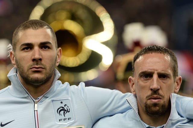 Bayern Munich winger Frank Ribery and Real Madrid striker Karim Benzema both deny charges of paying for sex with an under-age prostitute