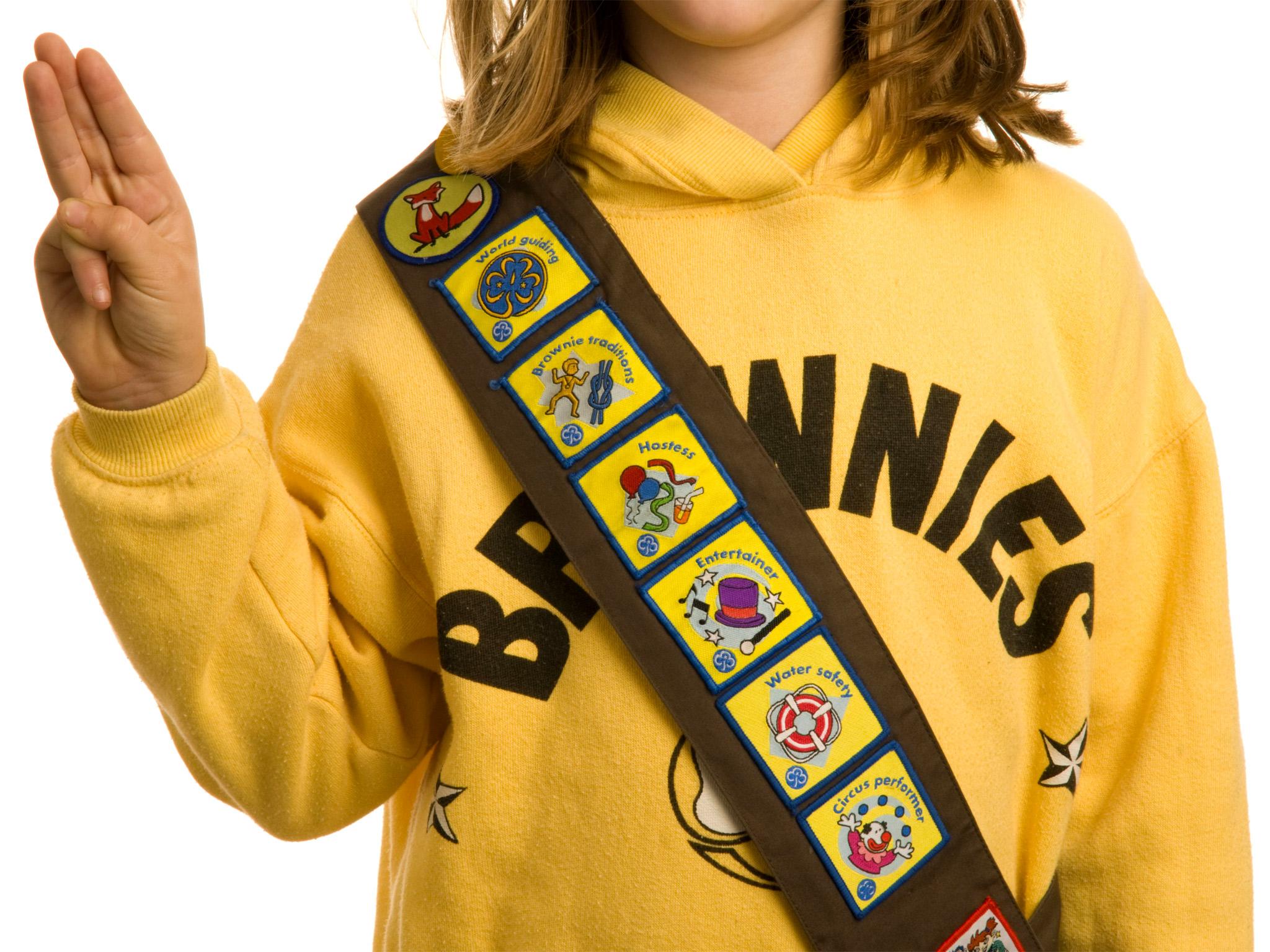Girlguiding Brownie Guide Interest Badge Sports Obsolete 