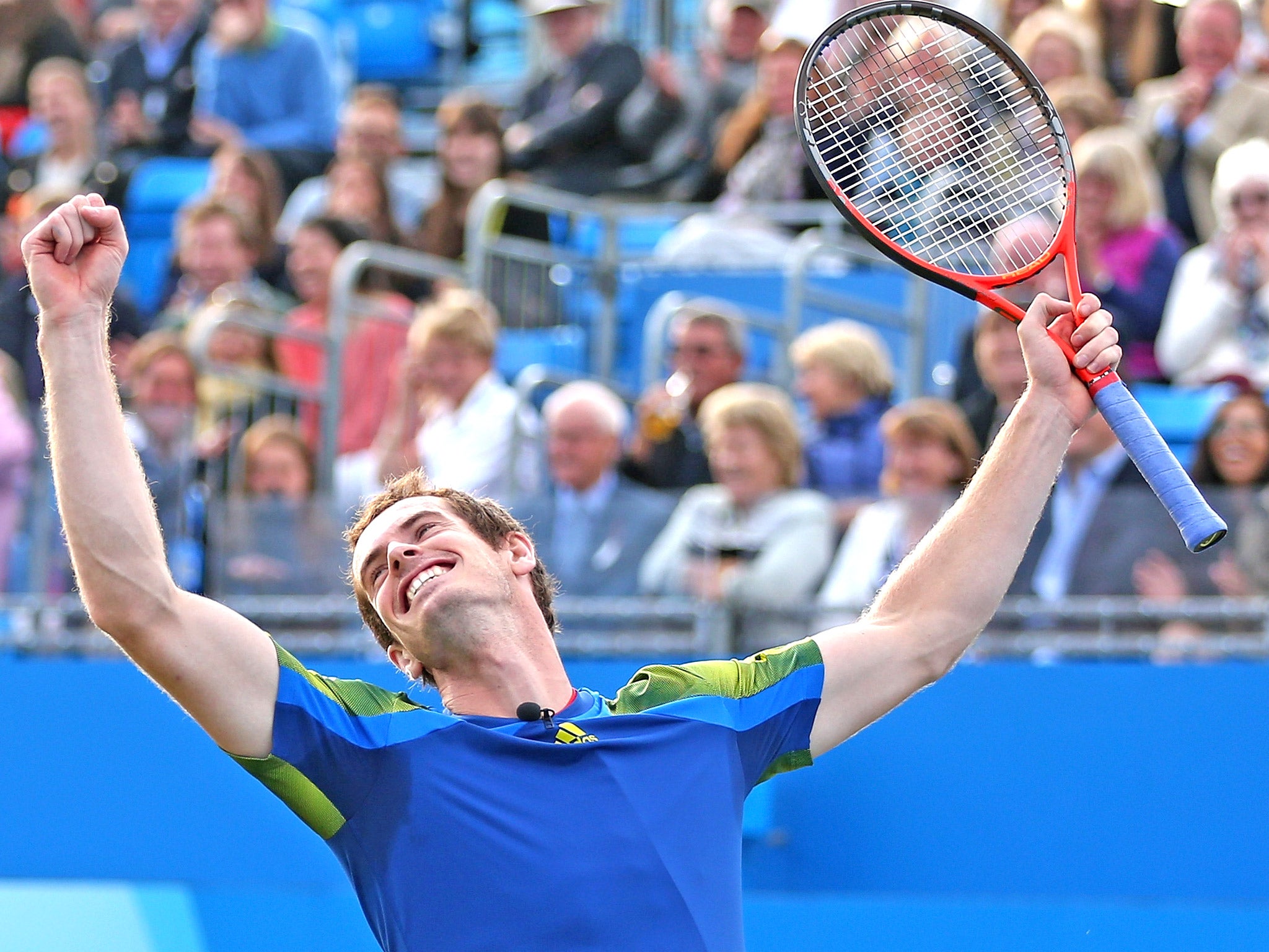 Murray is hoping to avenge his defeat in last year’s final