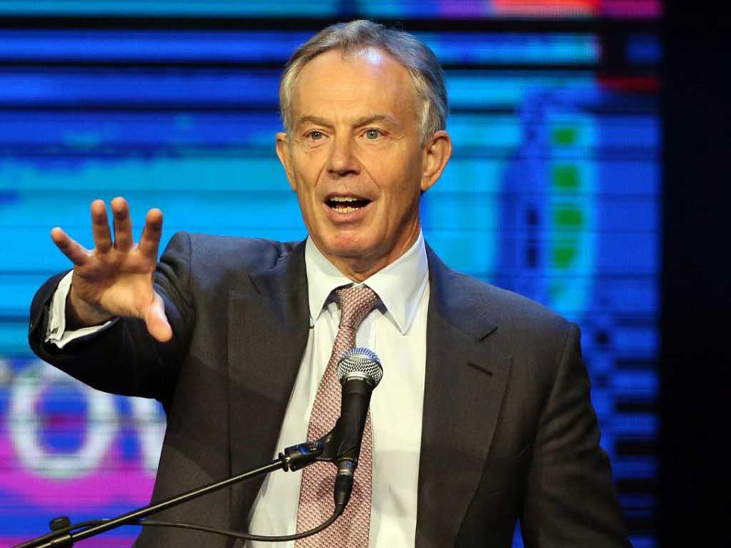 Tony Blair has recently warned against Syria inaction