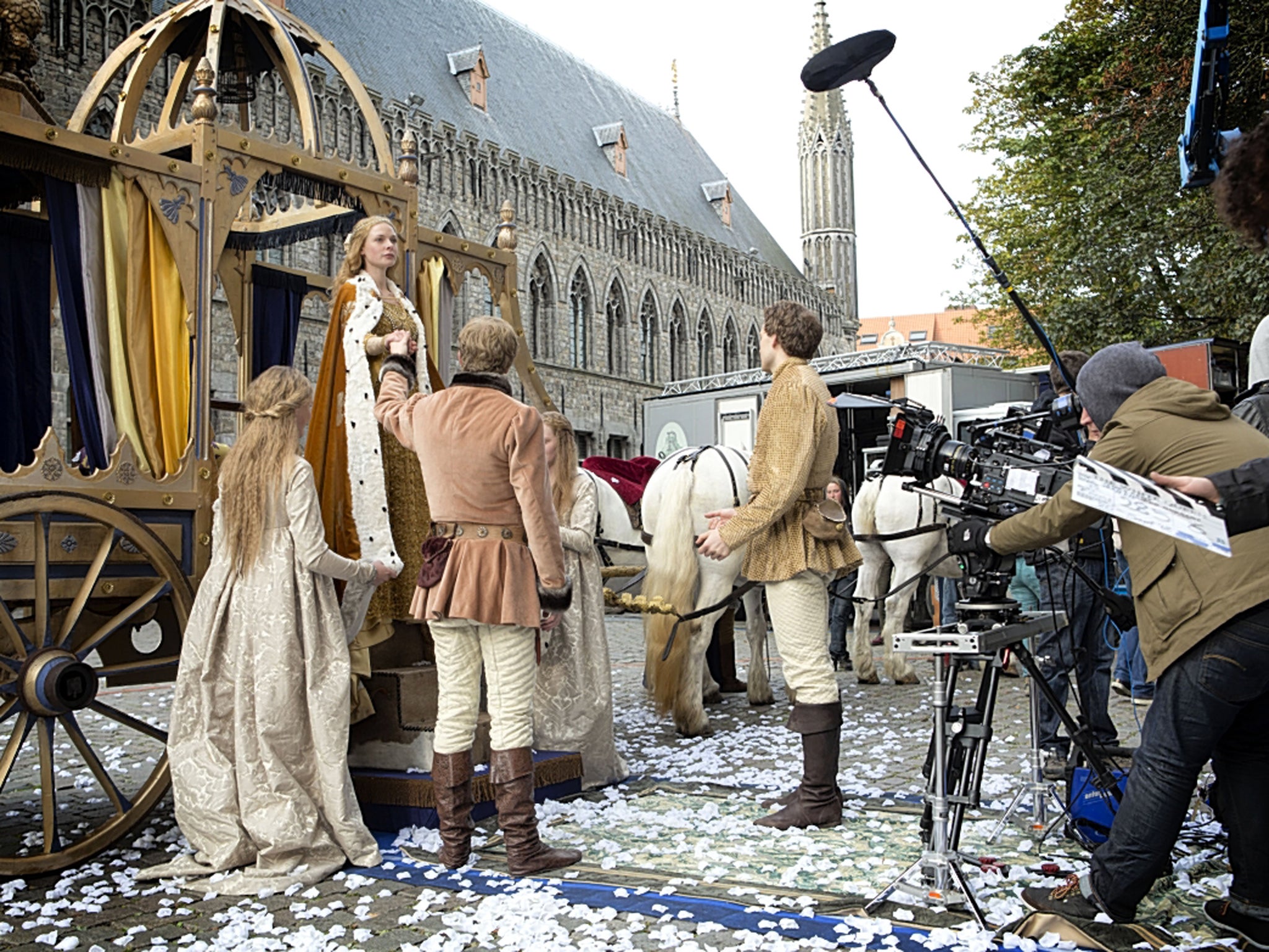 Stand-in: filming in Flanders