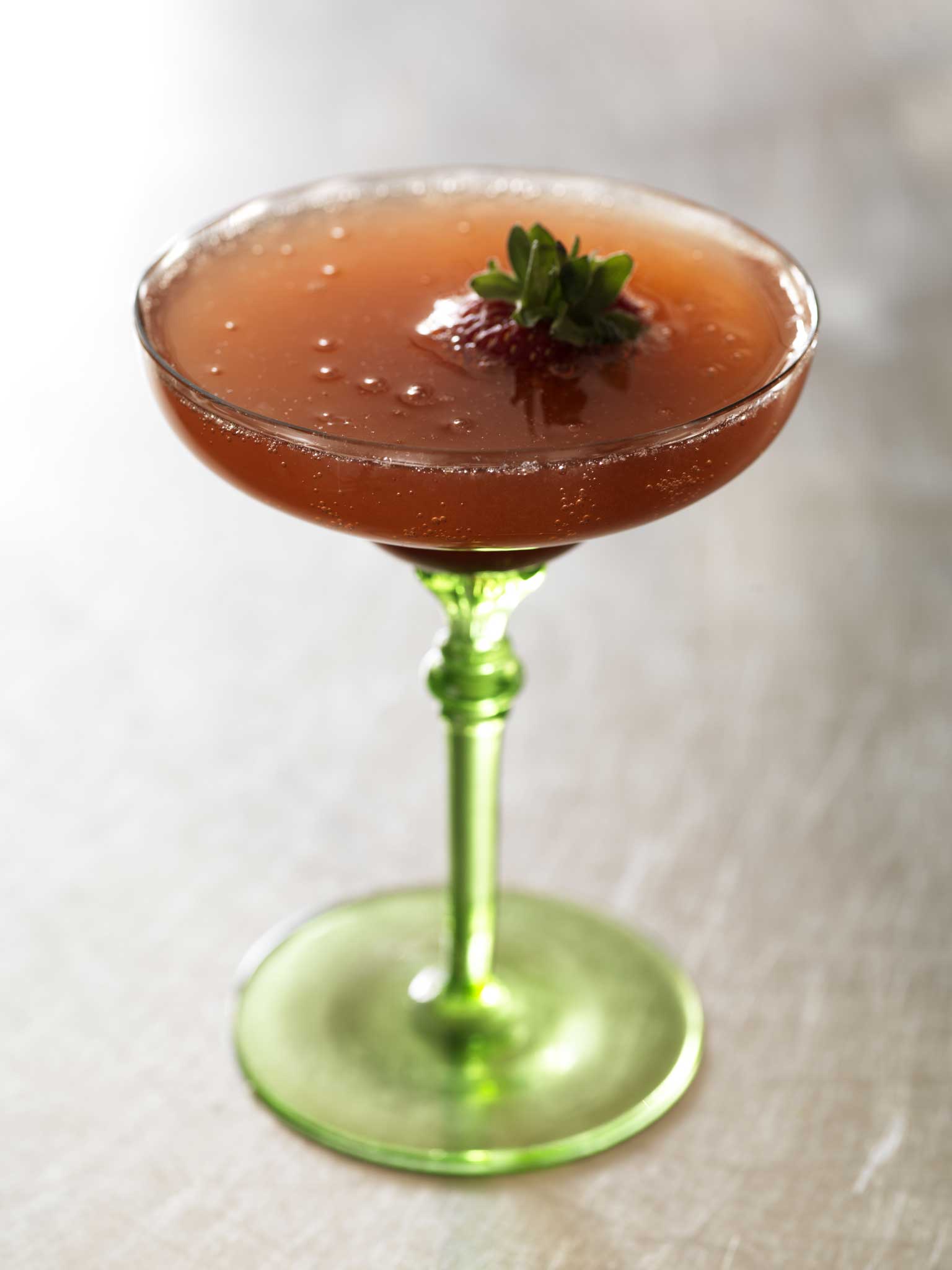 Simple and summery: Mark's strawberry Bellini