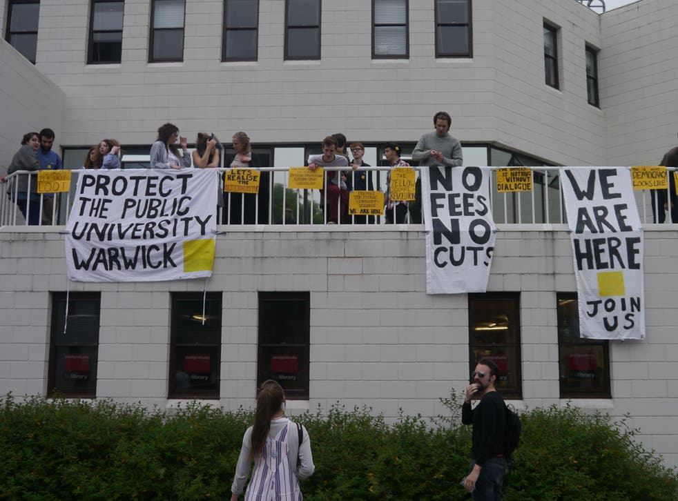 Occupiers at the University of Warwick