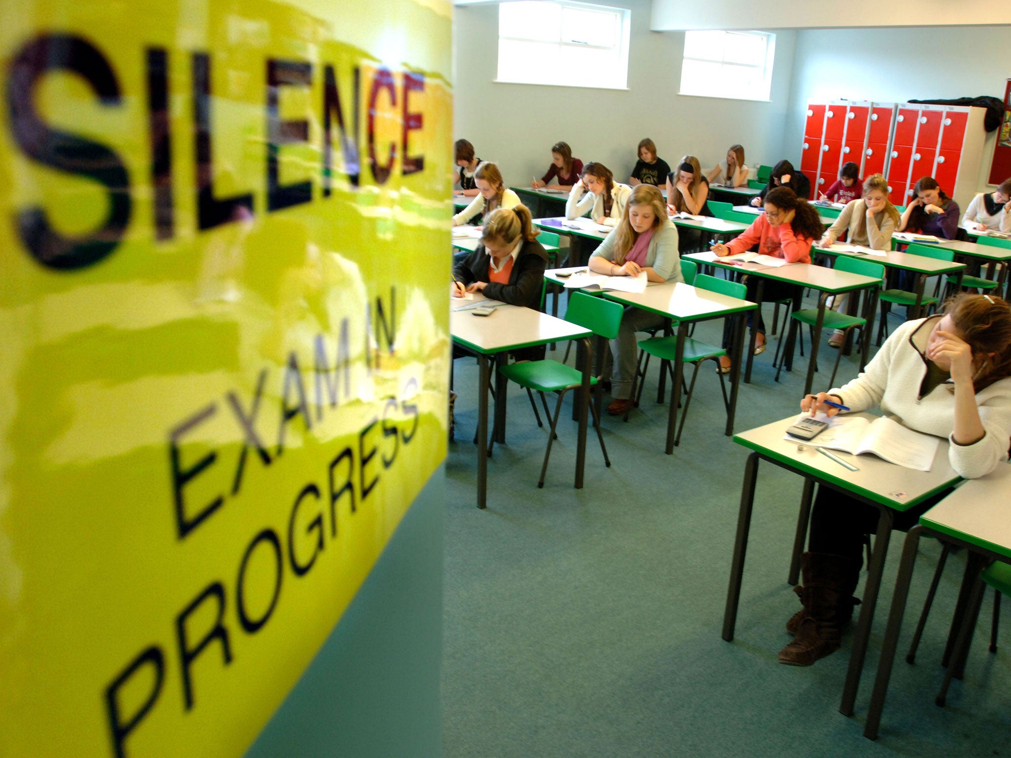 A Frenchwoman attempted to impersonate her daughter in an English exam