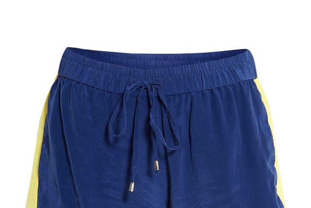 These loose, sports-luxe shorts from Emma Cook (£216, my-wardrobe.com) are casual with a tee and flats or sharpened up with a jacket and wedges